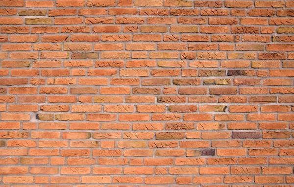 Muro de ladrillo naranja — Foto de Stock