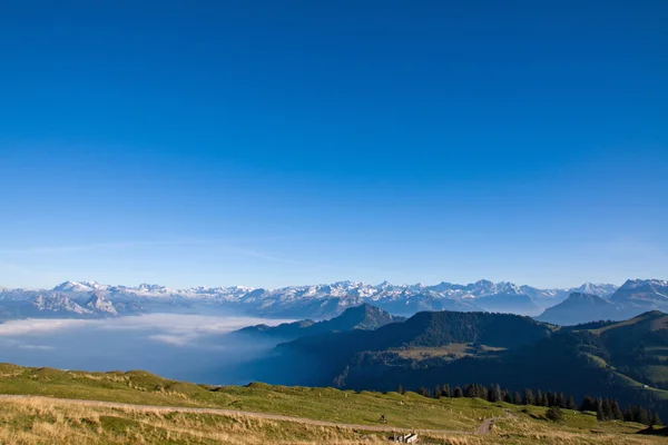Panorama de los Alpes — Foto de Stock