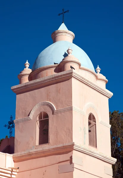 农村教会的塔 — 图库照片