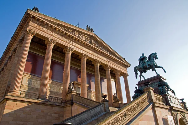 Berlins stará národní galerie — Stock fotografie