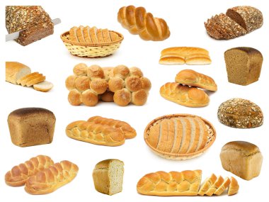 Set breads clipart