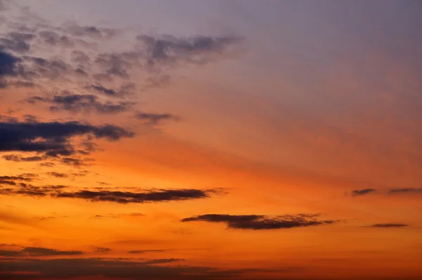 Гарний захід сонця — стокове фото