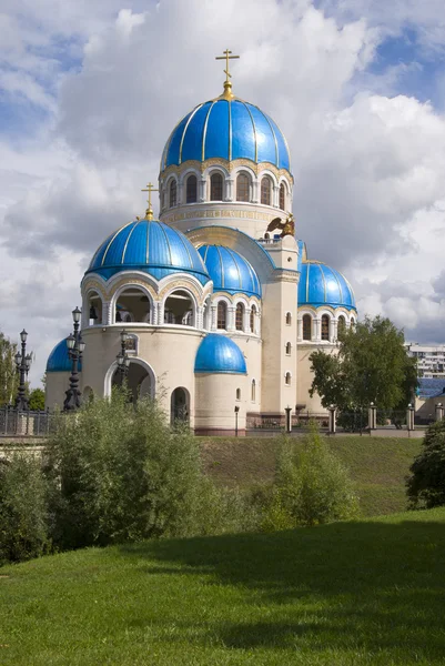 Igreja Ortodoxa Russa moderna — Fotografia de Stock