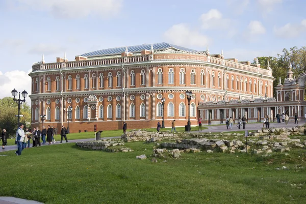 Old Russian palace in Tsaritsyno — Stock Photo, Image