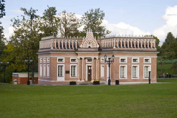Oude Russische paleis in tsaritsyno — Stockfoto