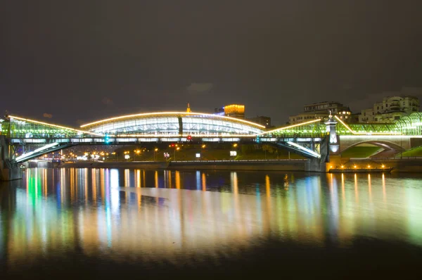 stock image Bridge across the Moskva River