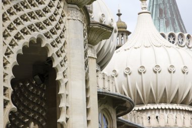 Brighton pavilions ornate dome roof clipart