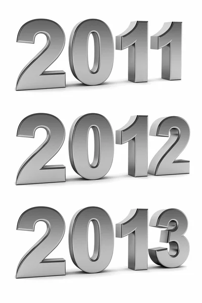 Próximos anos 2012 — Fotografia de Stock