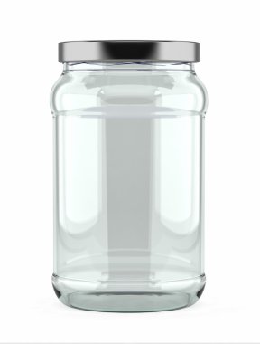 Empty Glass Jar clipart
