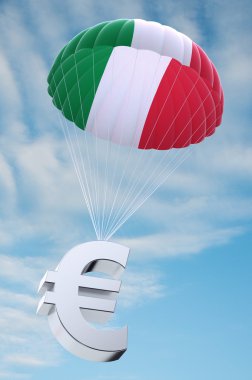 Italy parachute clipart