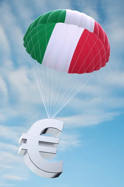 stock image Italy parachute