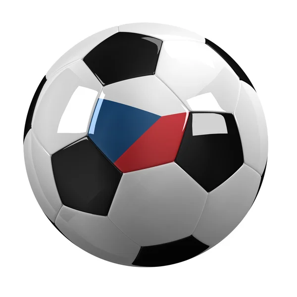 Tjeckien fotboll — Stockfoto