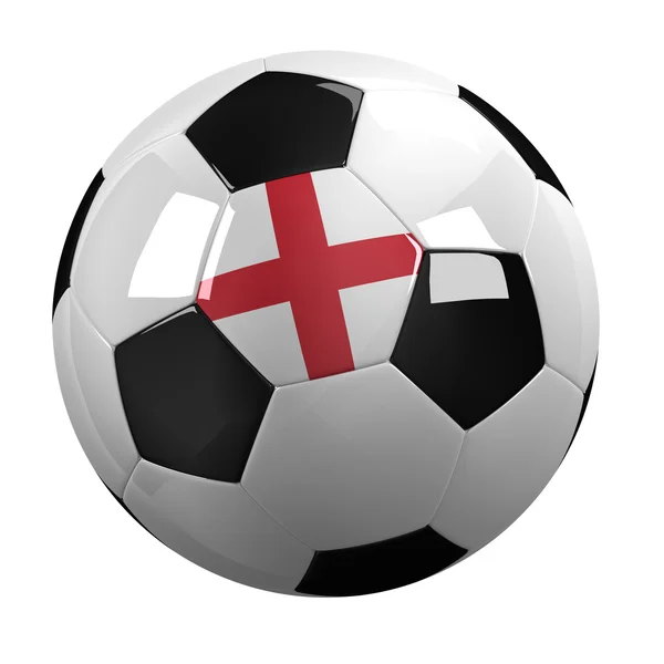 Anglie fotbalový míč — Stock fotografie