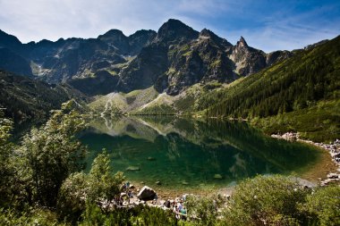 morske oko tatras.