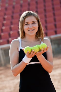 Tenis kızı.