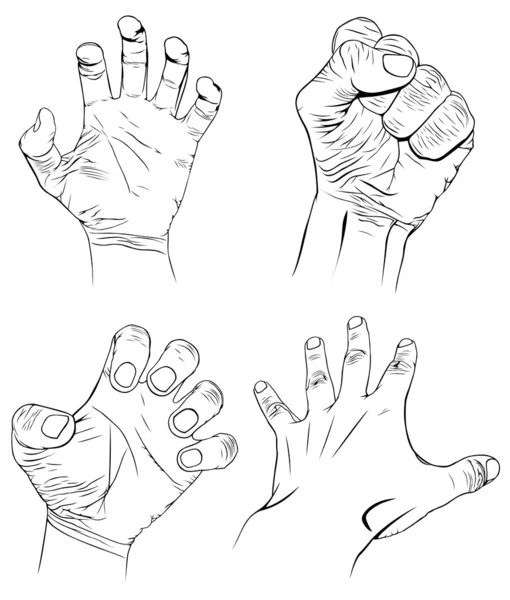 Символічний руки — стоковий вектор