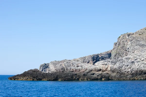 Скелястий мис - конфіденційність острів — стокове фото