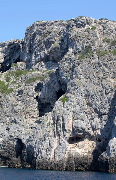 Felsen und Meer - Insel Giannutri — Stockfoto