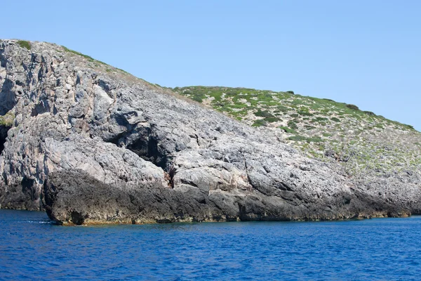 Spalmatoi wybrzeża zatoki - wyspy giannutri — Zdjęcie stockowe