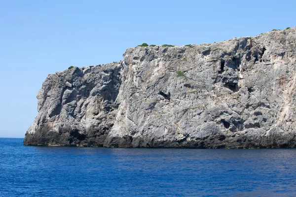 Kaap in de zee - giannutri island — Stockfoto