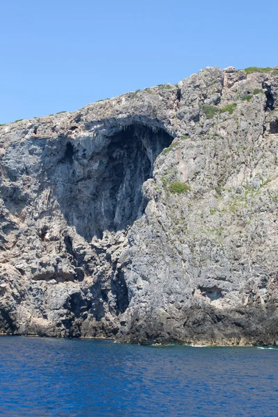 Kawałek wybrzeża wyspy Giannutri — Zdjęcie stockowe