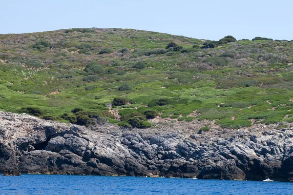 Desszert coast - öböl spalmatoi, giannutri-sziget — Stock Fotó