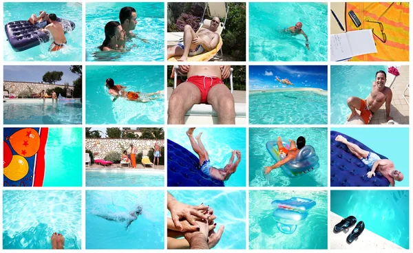 Summer Collage — Stock Photo, Image