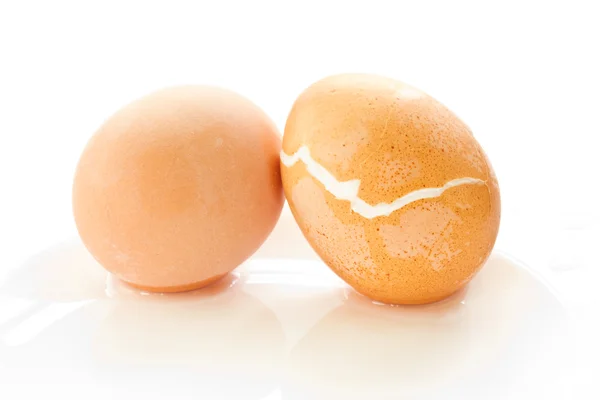 Haşlanmış yumurta — Stok fotoğraf
