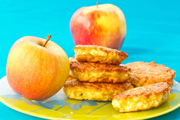 แพนเค้กแอปเปิ้ล — ภาพถ่ายสต็อก