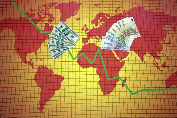 Światowy kryzys gospodarczy — Zdjęcie stockowe