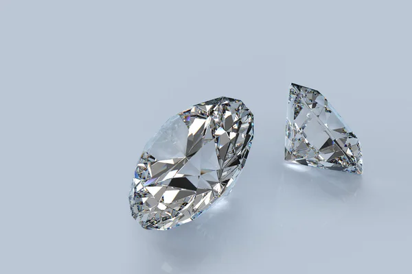 Dos diamantes —  Fotos de Stock