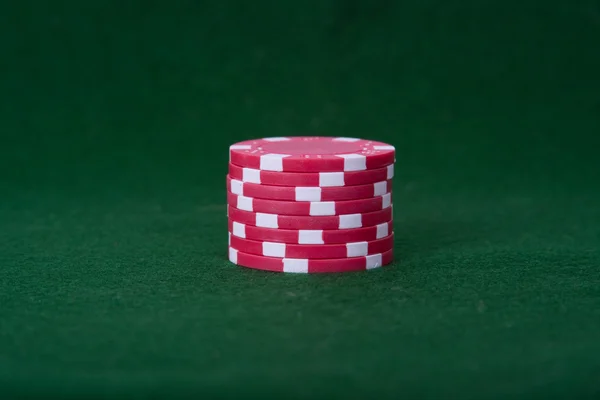 ポーカー用のチップ — ストック写真