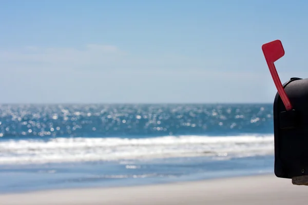 Correo saliente de playa —  Fotos de Stock
