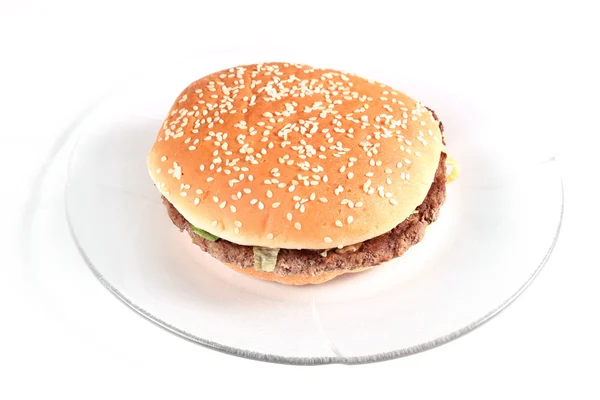 Hamburger szendvics — Stock Fotó