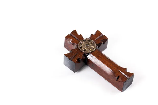 Wooden crucifix — Stock Photo, Image