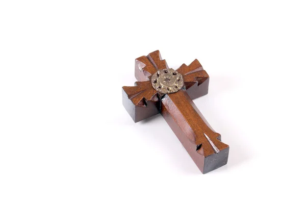Wooden crucifix — Stock Photo, Image