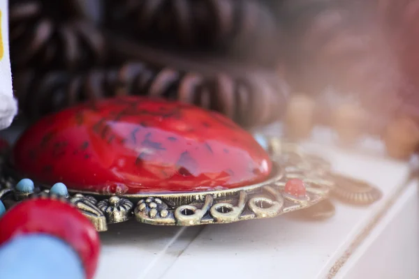 Ожерелья из бусин — стоковое фото