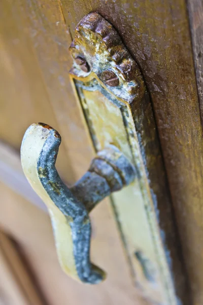 Antique door handle — Stock Photo, Image