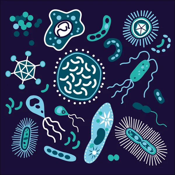 Σύνολο βακτήριο — Διανυσματικό Αρχείο
