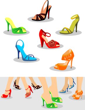 Shoes Set clipart