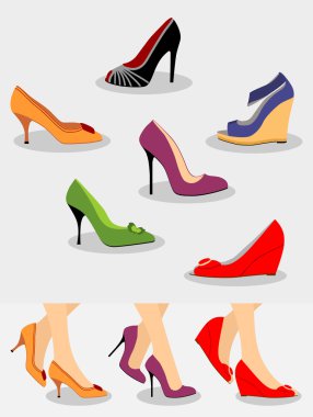 Shoes Set clipart