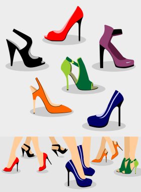 Shoes Set clipart