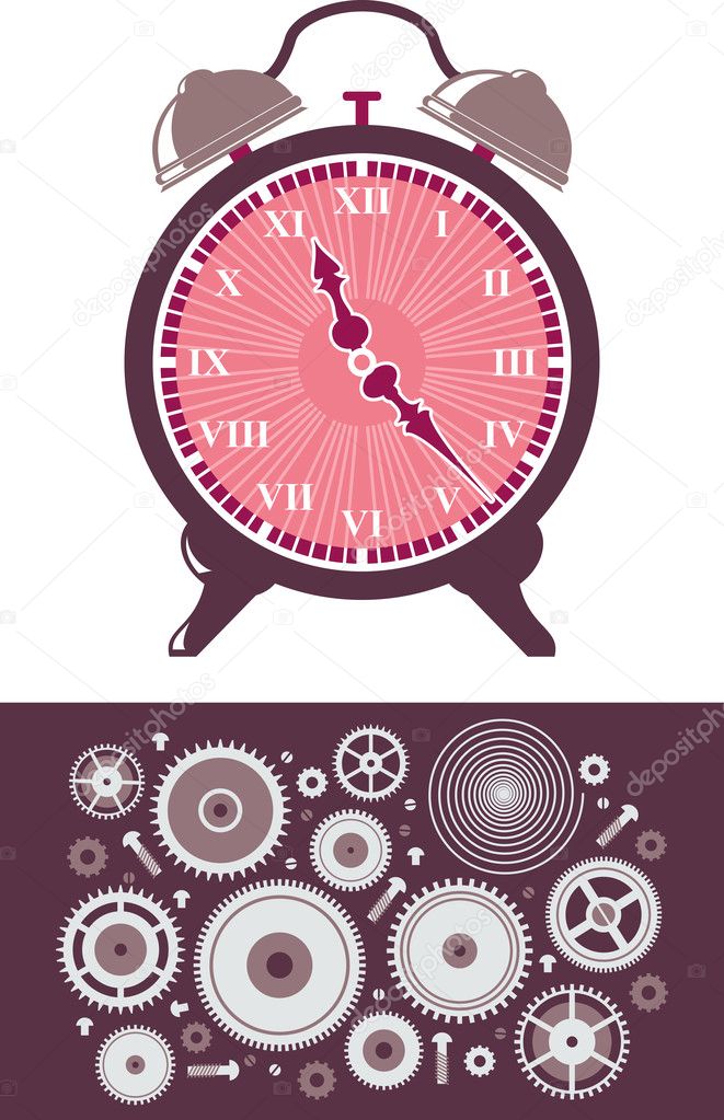 Clock and Gears