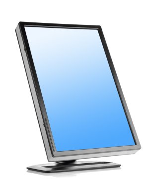 Monitor isolated clipart