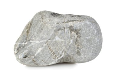 Round stone isolated clipart