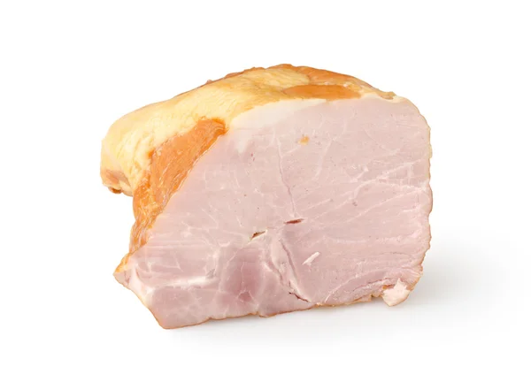 Isolert bacon fra skiver – stockfoto