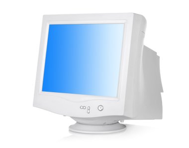 CRT monitor clipart