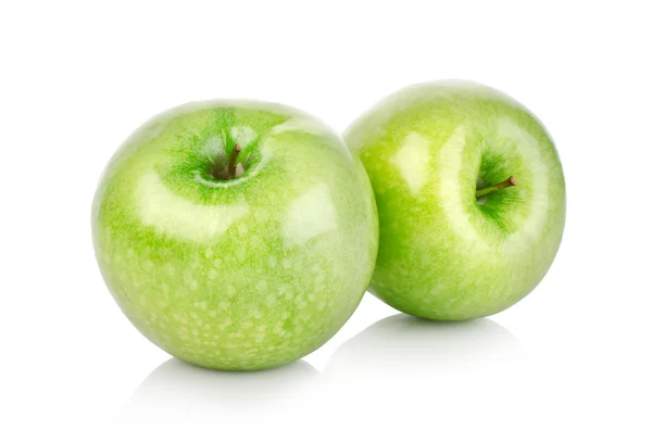 Deux pommes vertes — Photo