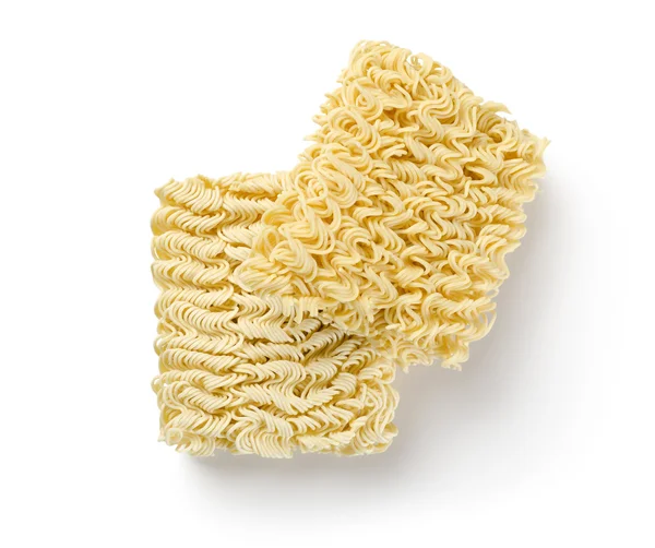 Noodles de preparare rapidă izolat — Fotografie, imagine de stoc