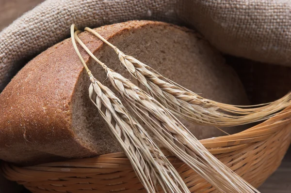 Хлеб и уши — стоковое фото